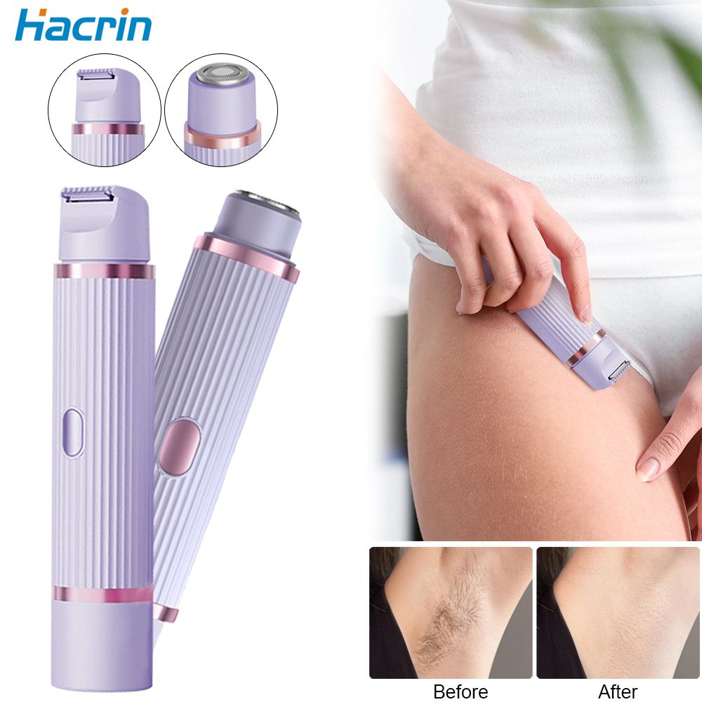 Double Head Electric Shaver – Waterproof & Rechargeable💧