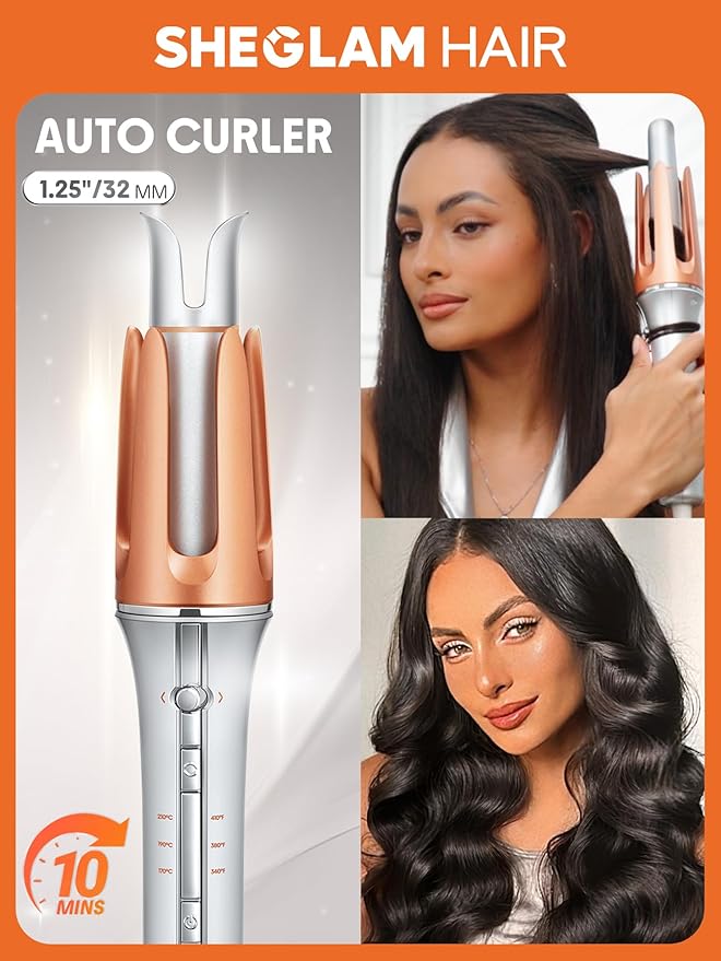 💖 SHEGLAM It-Curl™ Instant Hair Curler – One-Touch Styling Magic (Original)