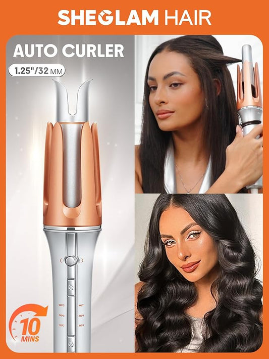 💖 SHEGLAM It-Curl™ Instant Hair Curler – One-Touch Styling Magic (Original)