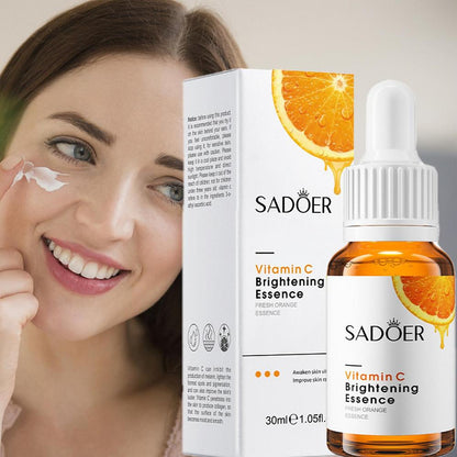 🍋 Sadoer Vitamin C Brightening Essence – Original Glow & Radiance Booster ✨