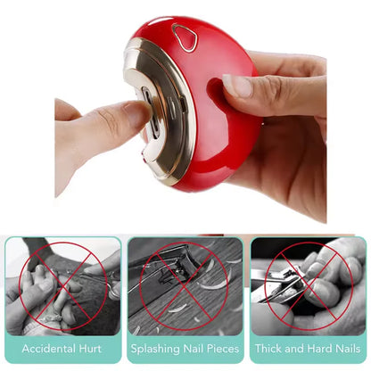🔥 Electric Nail Care Clipper – Compact & Travel-Friendly